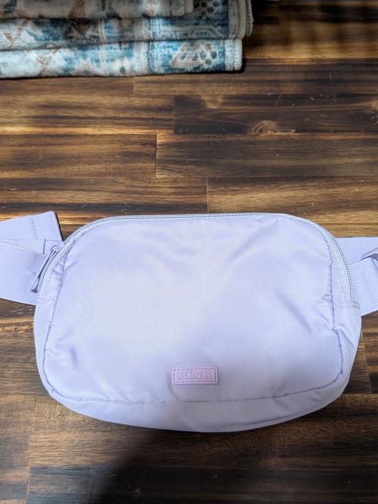 PINK Victoria's Secret Handbags - PINK Victoria's Secret Light Lavender Lilac Waist Bag